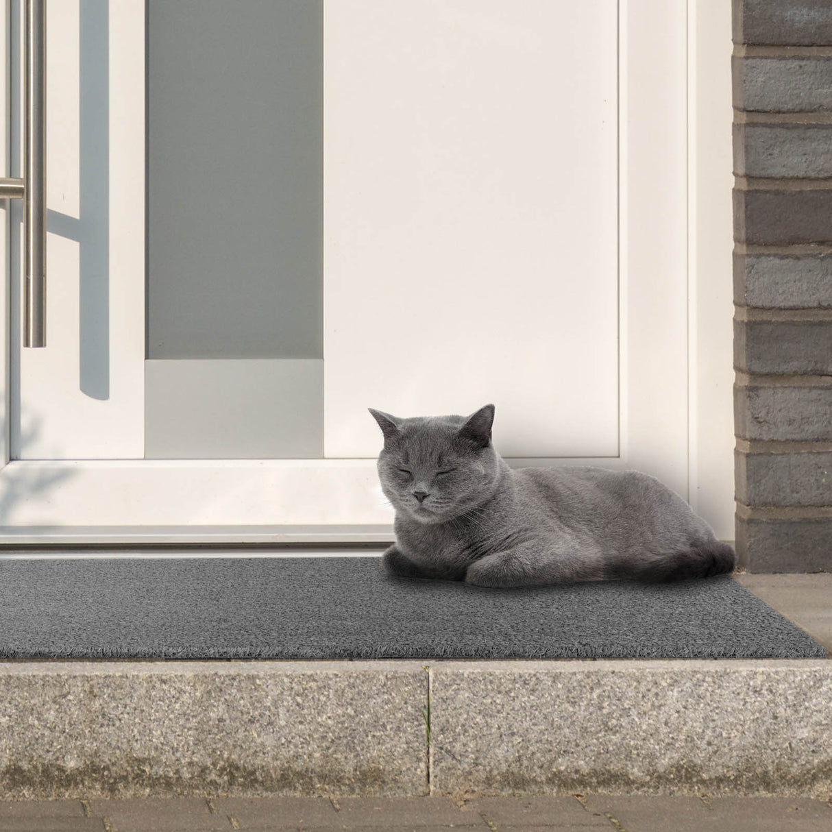 Kokosfussmatten ISLAND | Grau