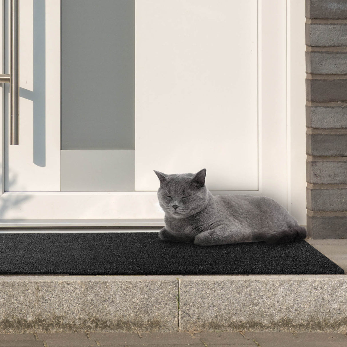 Kokosfussmatten ISLAND | Schwarz