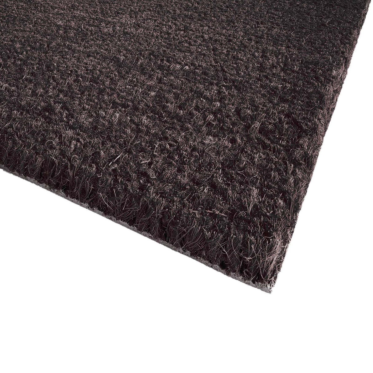 Kokosmatte DUNE Zuschnitt Braun Ecke