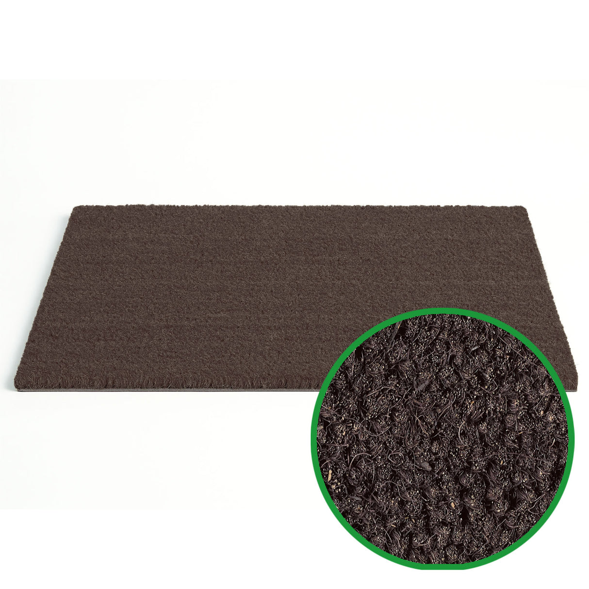 Kokosmatte DUNE Zuschnitt Braun Start