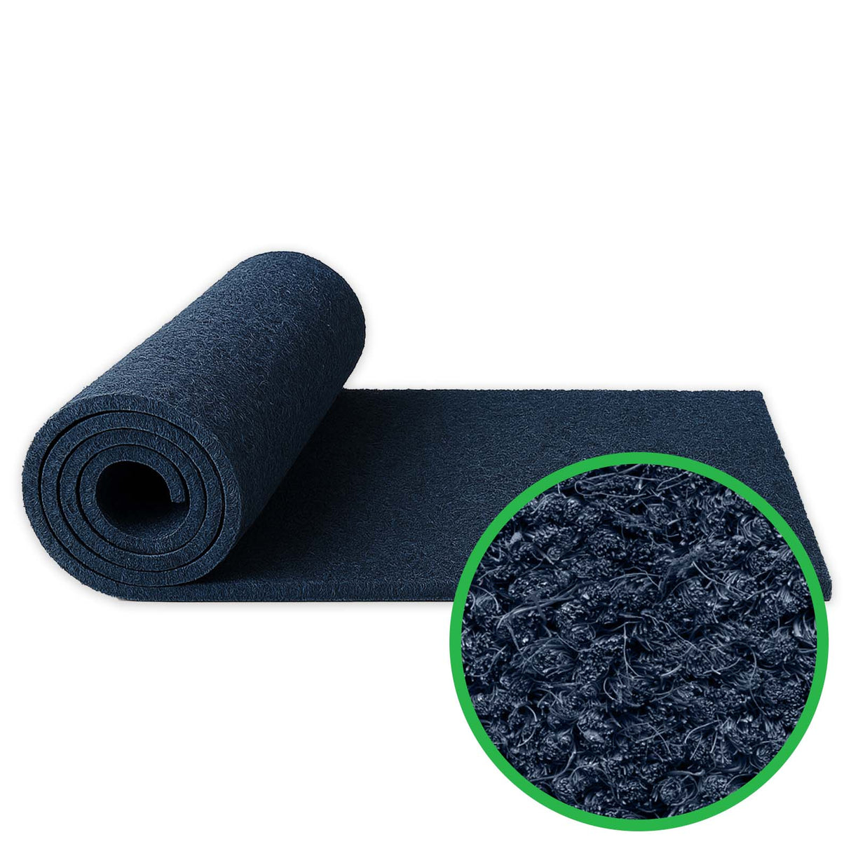 Kokosmatte Dune Rollenware Blau
