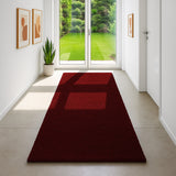 Kokosmatte DUNE Zuschnitt Rot Anwendung