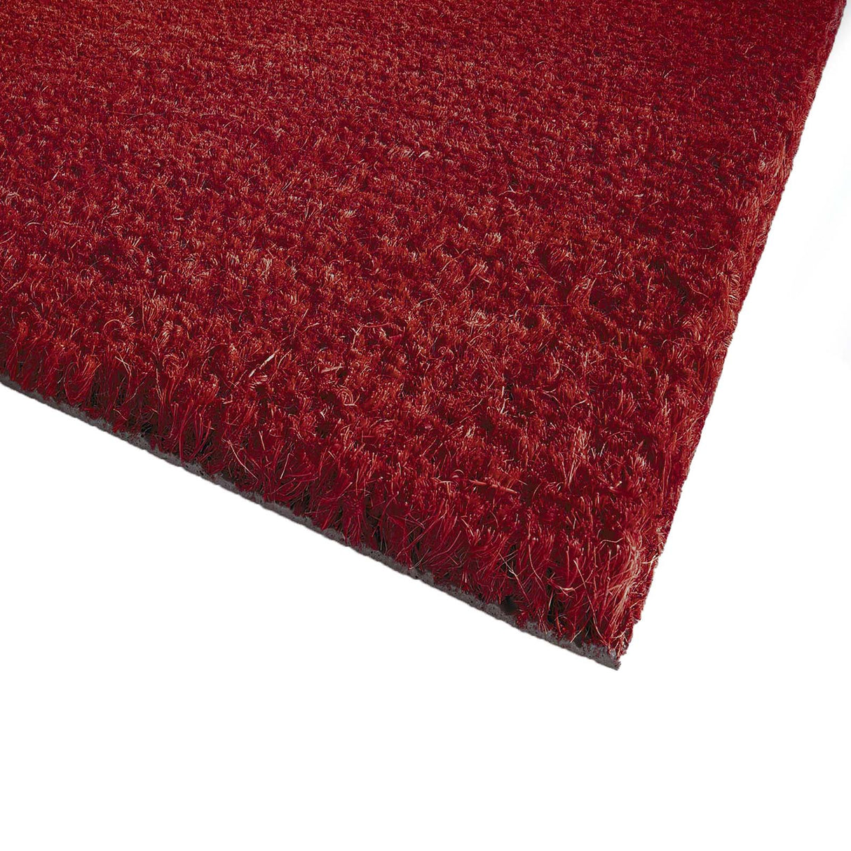 Kokosmatte DUNE Zuschnitt Rot Ecke