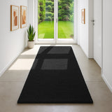 Kokosmatte DUNE Zuschnitt Schwarz Anwendung