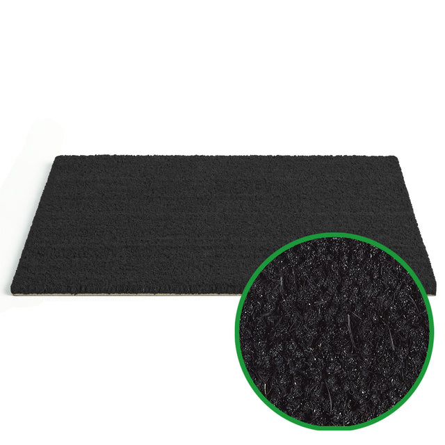 Kokosmatte DUNE Rollenware Mattenlager Schwarz Start