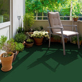 Balkonteppich für außen | Dunkelgrün