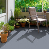 Balkonteppich für außen | Grau