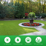 Kunstrasen VERDEO Anwendung im Garten Mattenlager