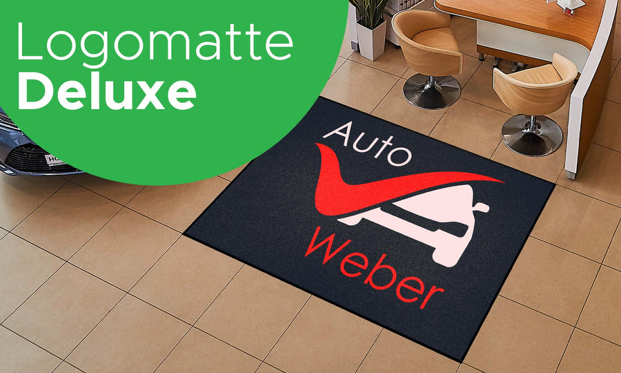 Fußmatten personalisiert - Logomatten DELUXE — Mattenlager