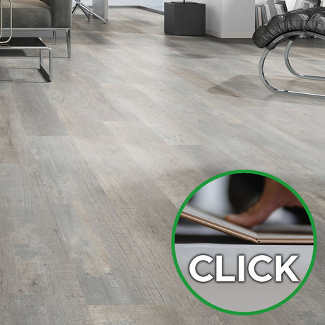 Bodendielen OAK CLICK bei Mattenlager | 11 Eiche Rauch