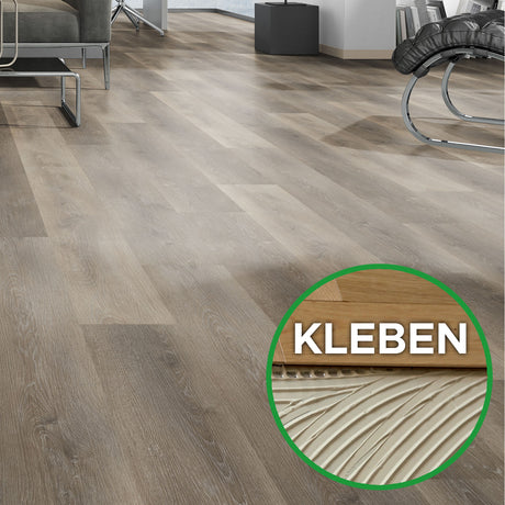 OAK PRO Bodendielen zum Kleben bei Mattenlager | 10 Eiche Wenge