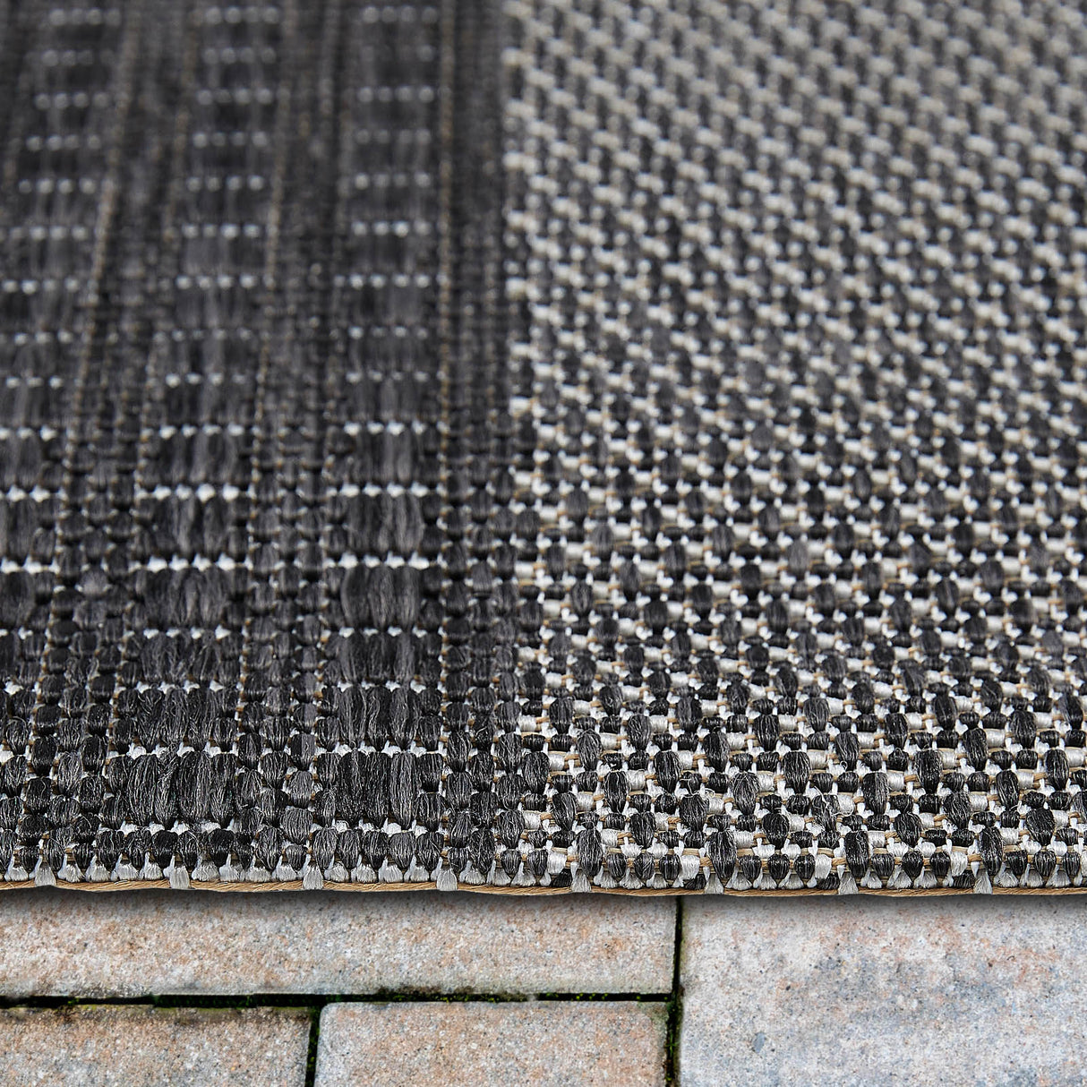 Outdoor-Teppich CHESS | Anthrazit