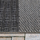 Outdoor-Teppich CHESS | Anthrazit