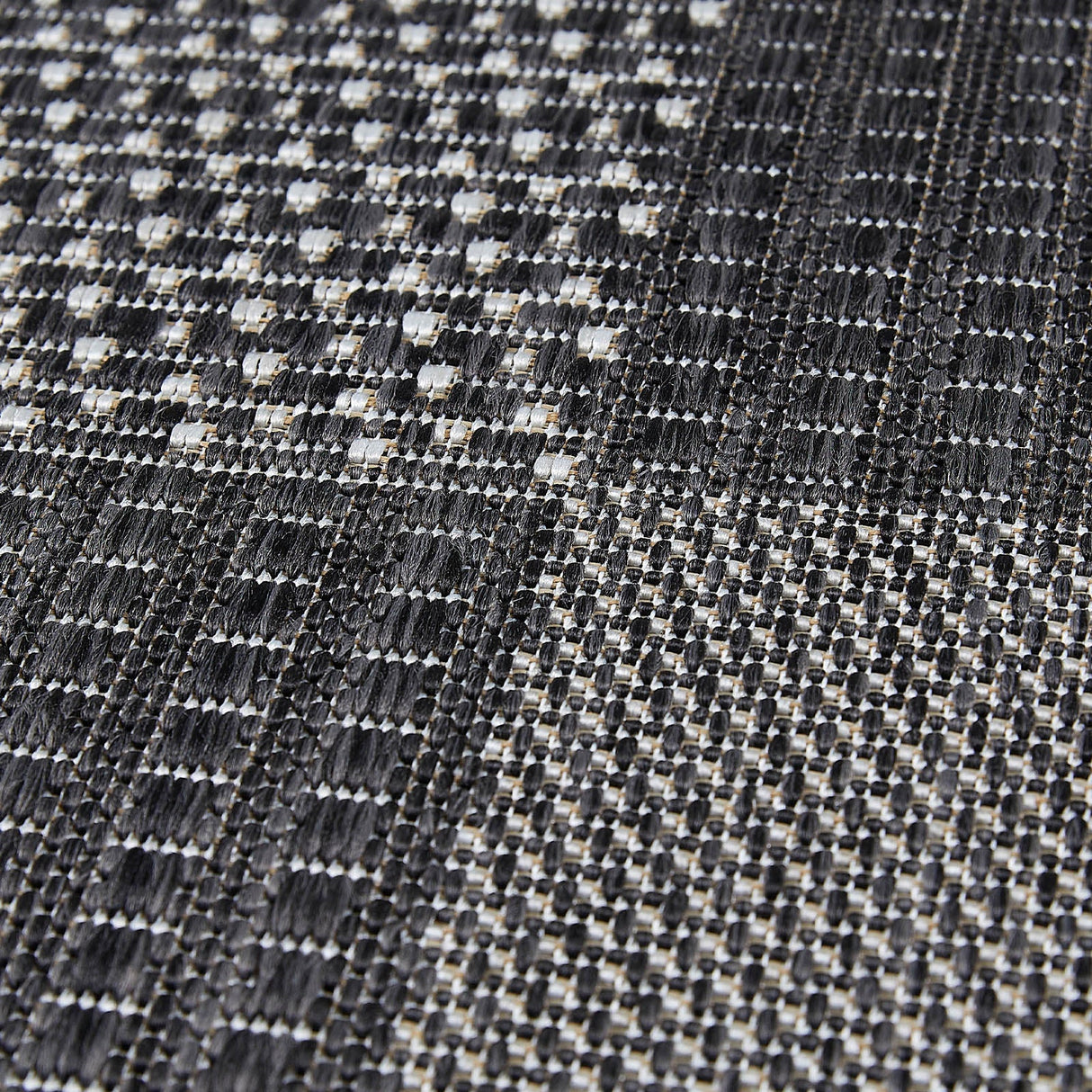 Outdoor-Teppich CHESS | Anthrazit