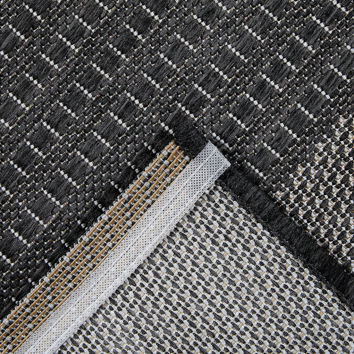 Outdoor-Teppich CHESS | Anthrazit