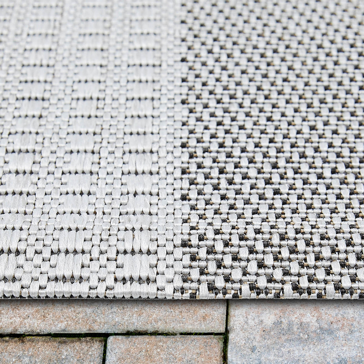 Outdoor-Teppich CHESS | Grau