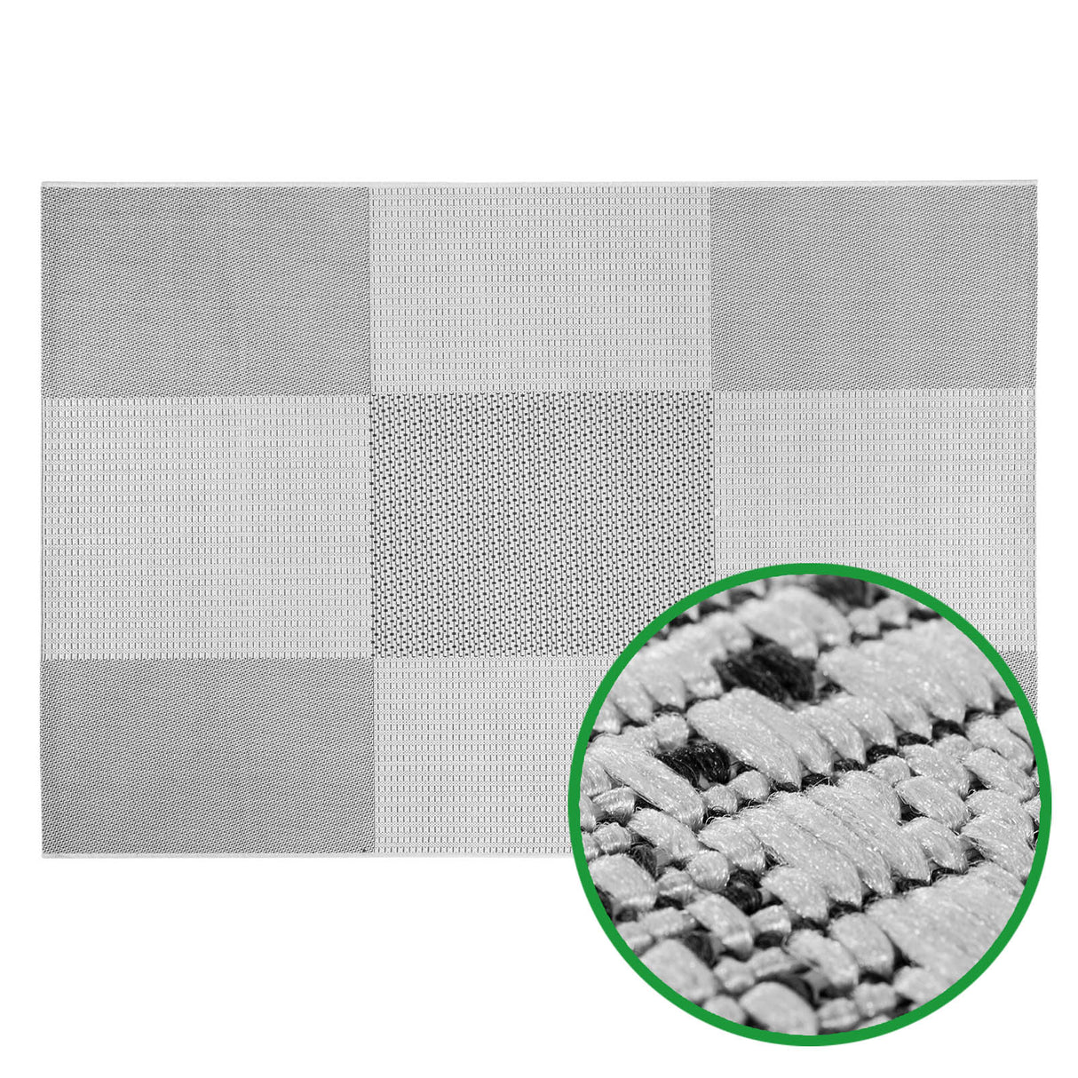 Outdoor-Teppich CHESS | Grau