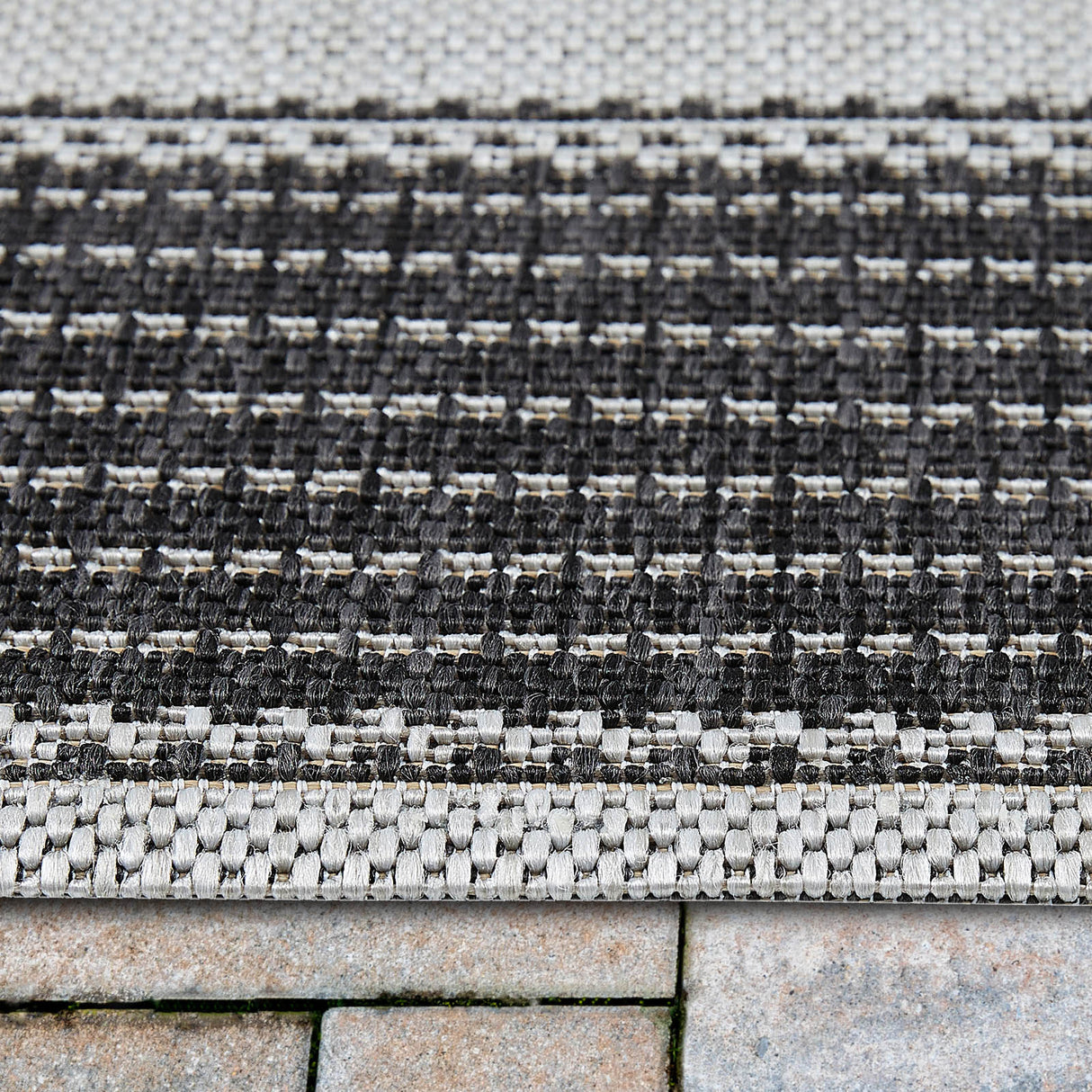 Outdoorteppich FRAME | Anthrazit