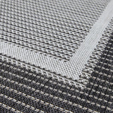 Outdoorteppich FRAME | Anthrazit