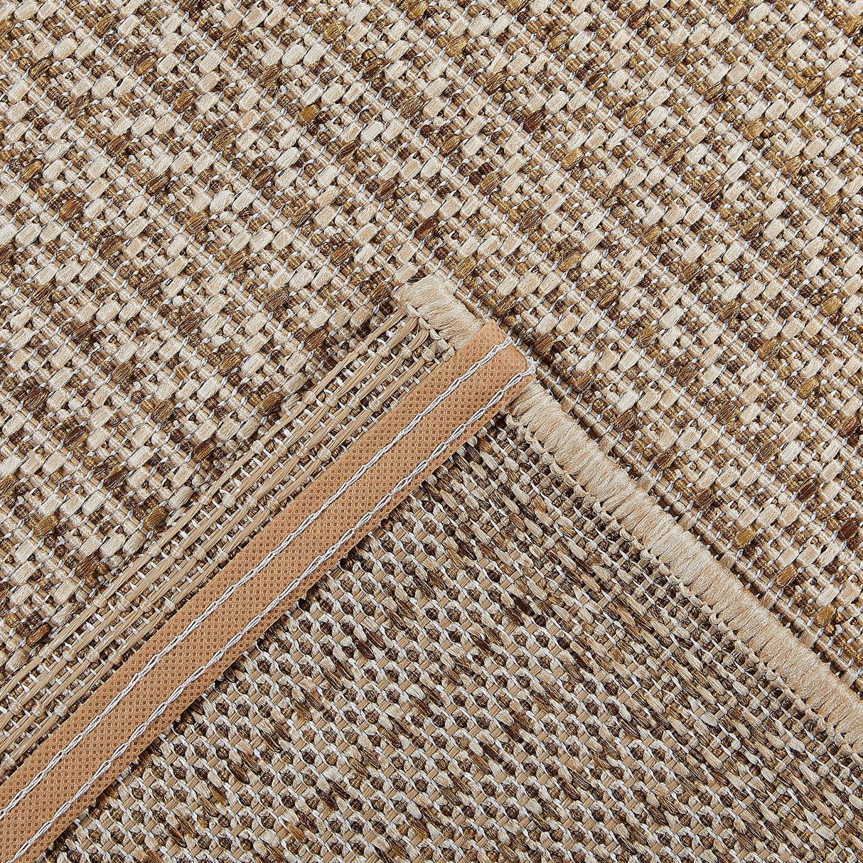 Outdoorteppich FRAME | Beige