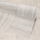 PVC-Bodenbelag DICE - Würfelparkett | Braun