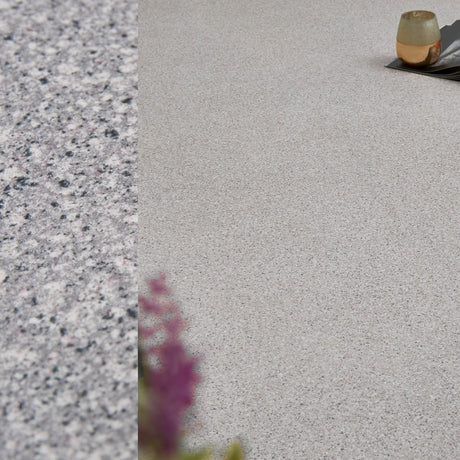 PVC-Bodenbelag in Granit Optik als Maßanfertigung | Anthrazit