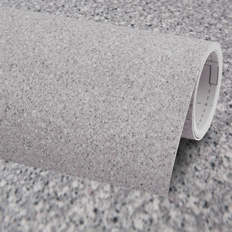 PVC-Bodenbelag in Granit Optik als Maßanfertigung | Anthrazit