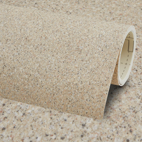 PVC-Bodenbelag in Granit Optik als Maßanfertigung | Grau/Beige