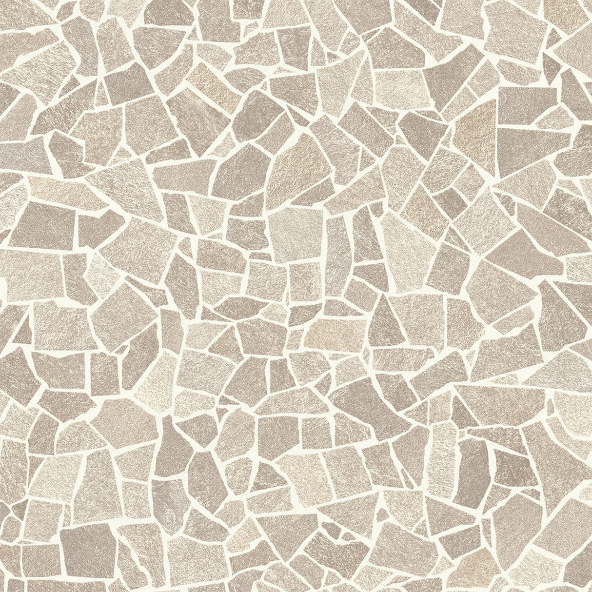 PVC Bodenbelag SHATTER von Mattenlager | Mosaik Beige