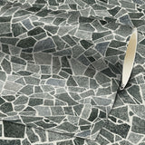 PVC Bodenbelag SHATTER von Mattenlager | Mosaik Dunkelgrau