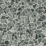 PVC Bodenbelag SHATTER von Mattenlager | Mosaik Dunkelgrau