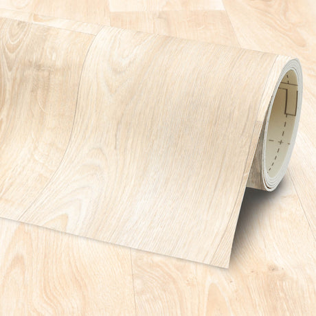 PVC-Bodenbelag VARA - moderne Holzoptik | Hellbeige
