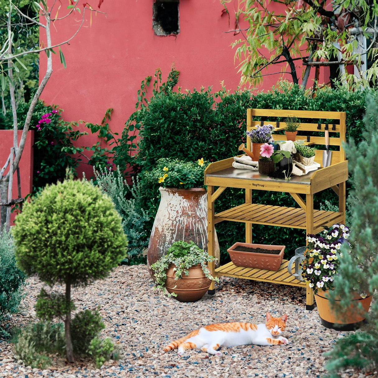 Pflanztisch AUGU - Für effiziente Gartenarbeit