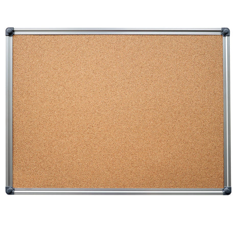 Kork-Pinnwand CORKY | Aluminiumrahmen | Selbstheilend | Erhältlich in 6 Größen