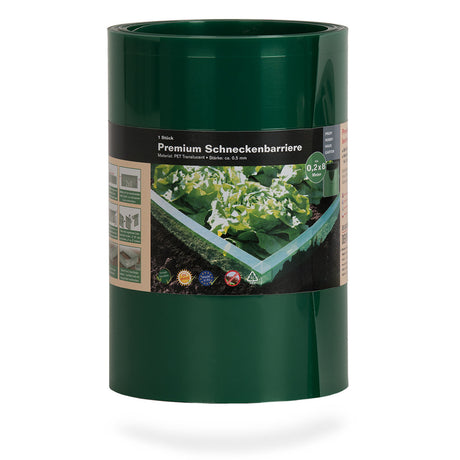 Premium Schneckenbarriere SCUTO Verpackung Mattenlager