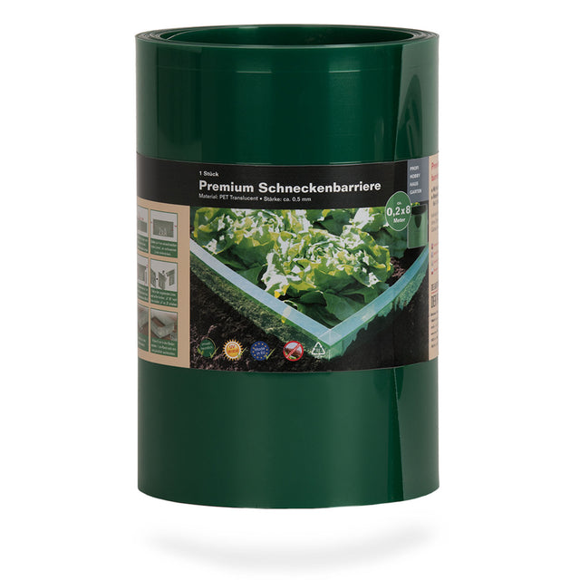 Premium Schneckenbarriere SCUTO Verpackung Mattenlager