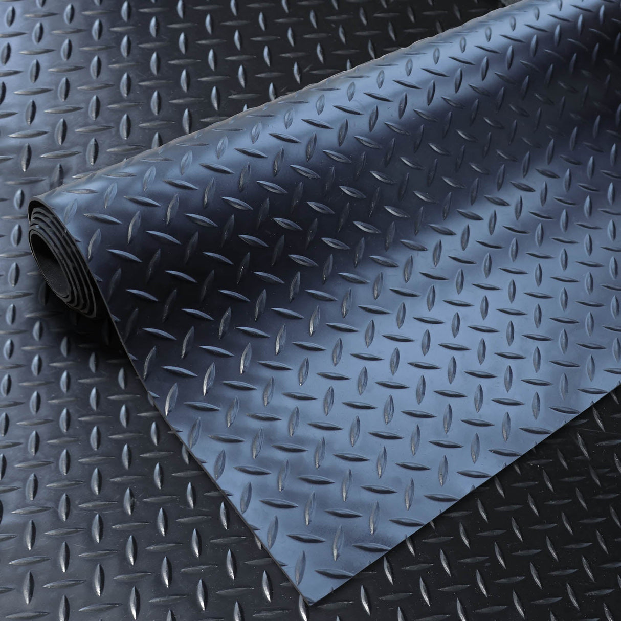 SBR Gummimatte DASH - Riffel-Oberfläche - 3 mm Stärke Länge: 60cm x Breite: 150cm [ID:1786012443004]