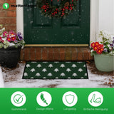 Fußmatte HOME STYLE - Design "Weihnachtsbäume"