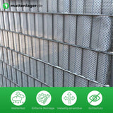 Sichtschutzstreifen CAVE Rattan in Anwendung