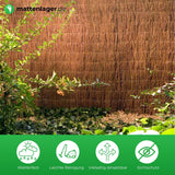 Weidenmatte Caprea in Anwendung