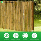 Bambus Sichtschutzmatte LIAO in Anwendung