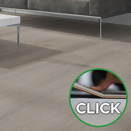 Bodendielen STYLE CLICK bei Mattenlager | 01 Eiche Nebel