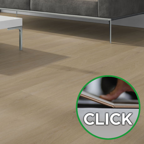 Bodendielen STYLE CLICK bei Mattenlager | 03 Eiche Sand