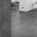 Bodendielen STYLE CLICK in der Anwendung | 12 Zement Anthrazit