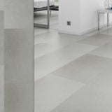 Bodendielen STYLE CLICK in der Anwendung | 13 Zement Nebel