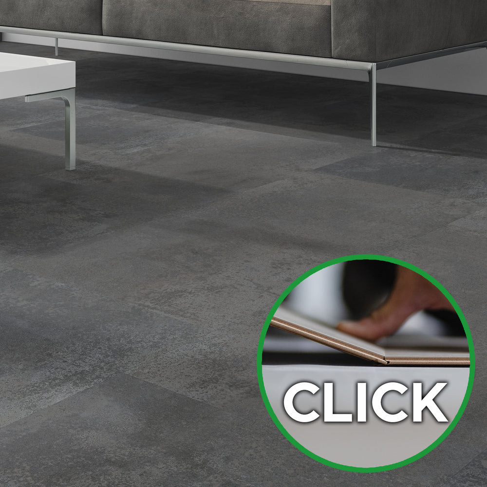 Bodendielen STYLE CLICK bei Mattenlager | 18 Vintage Schiefer