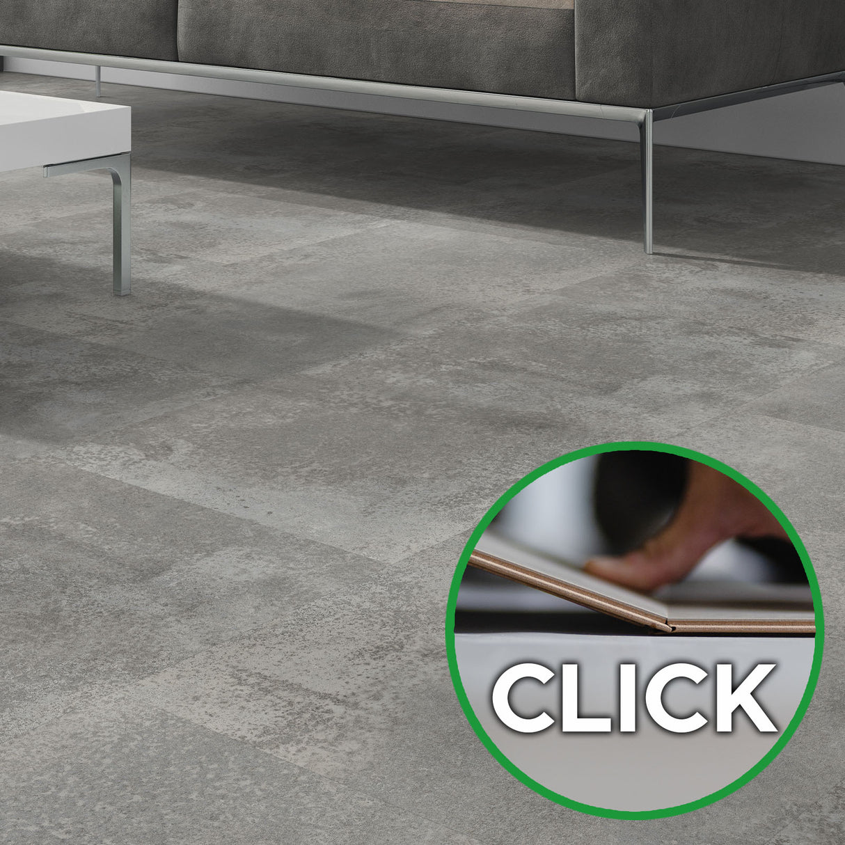 Bodendielen STYLE CLICK bei Mattenlager | 19 Vintage Beton