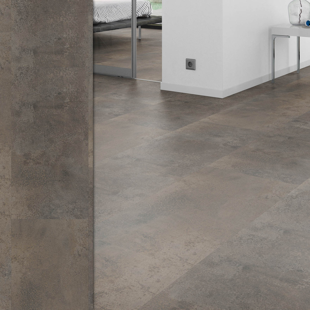 Bodendielen STYLE CLICK in der Anwendung | 20 Vintage Eisen