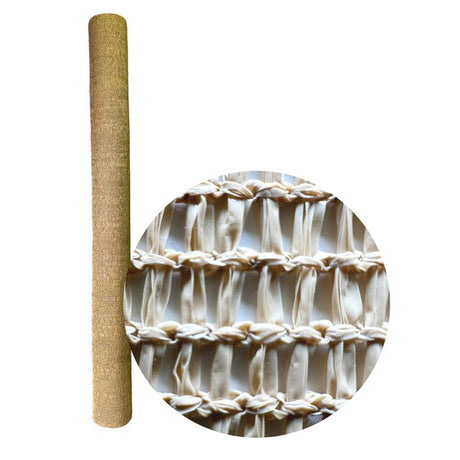 Schattiergewebe SOLIS Gesamtansicht Mattenlager | Beige