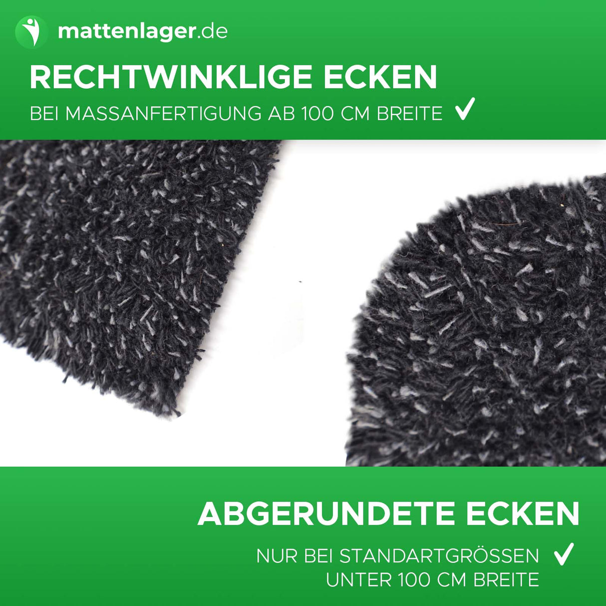 DEAN dirt-trapping mats - absorbent cotton mats